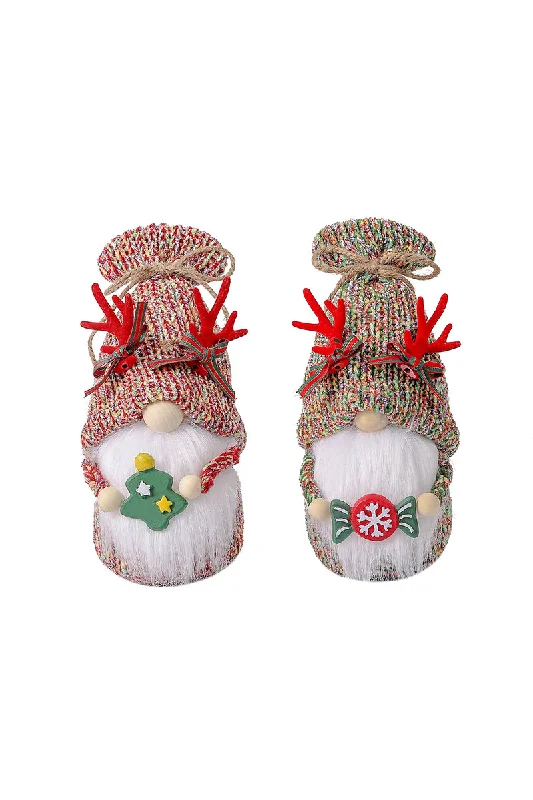 Christmas tree faceless doll knitted plush candy dwarf doll adornment  717301380688 Boho unclassified dresses