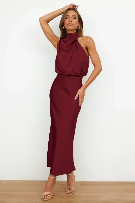 Sexy Satin Sleeveless Dress Smocked unclassified dresses