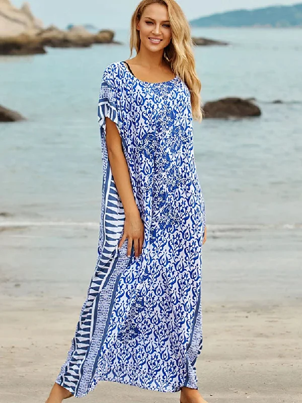 DressBetty - 2024 Elegant Swimsuit Cover Up Robe De Plage Vestidos Playa Maxi Dress