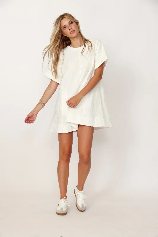 Melanie Short Sleeve Swing Dress