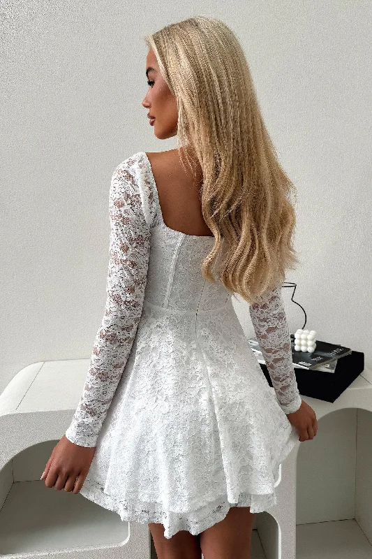 Tate Dress - White