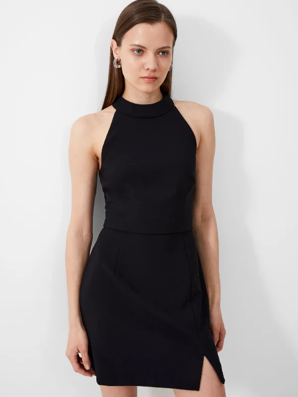 Whisper Racer Neck Dress