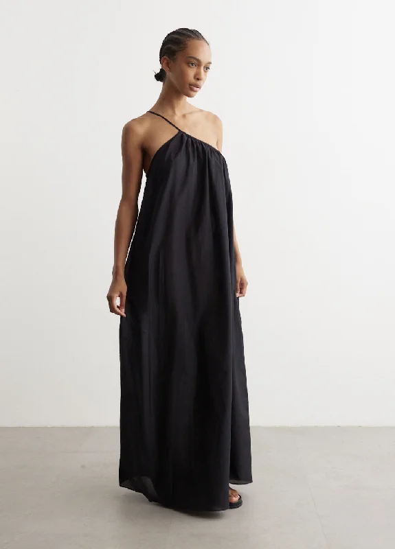 Voluminous One Shoulder Dress