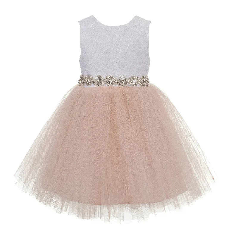 Blush Pink / Ivory Sash