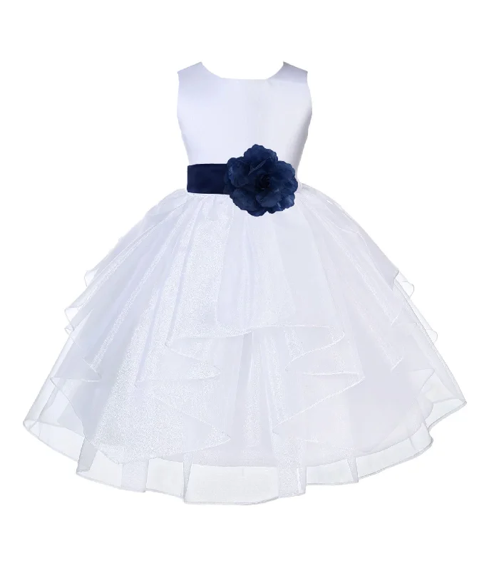white/navy blue